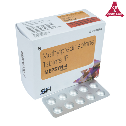 Methylprednisolone 4mg Tablets