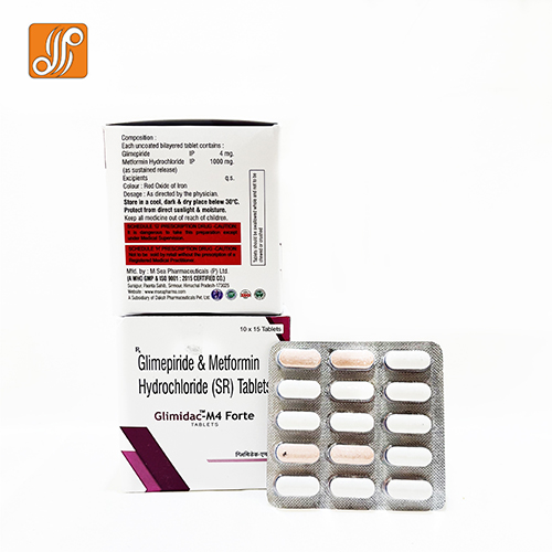 GLIMIDAC-M4 FORTE Tablets