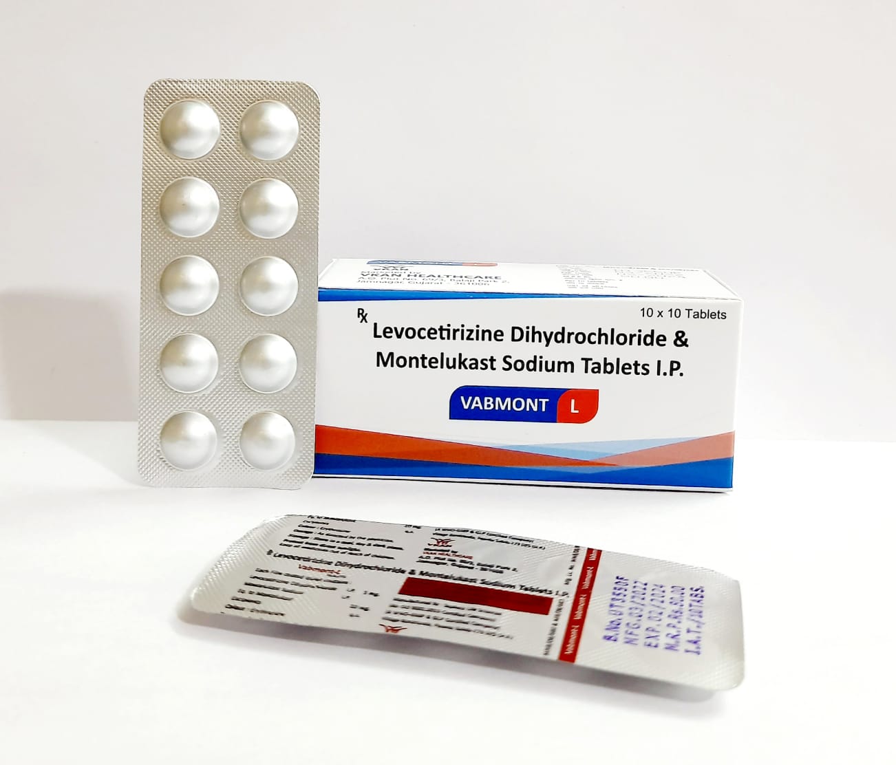 Levocetirizine5 mg Montelukast10 mg