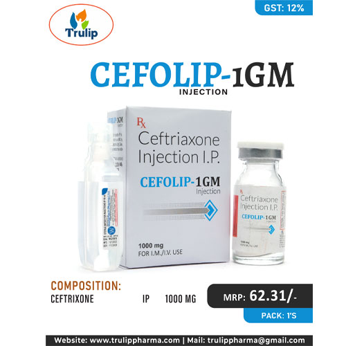 CEFOLIP-1000 MG INJECTION
