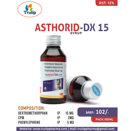 ASTHORID-DX 15 SYRUP