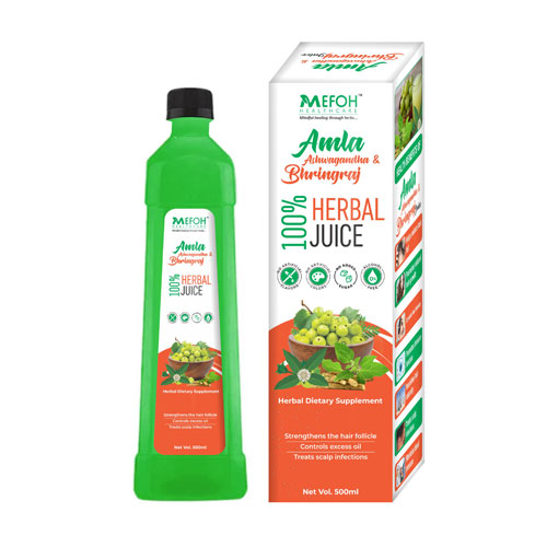 AMLA+ ASHWAGANDHA + BHRINGRAJ Juice