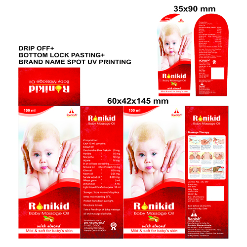 RONIKID Baby Massage Oil