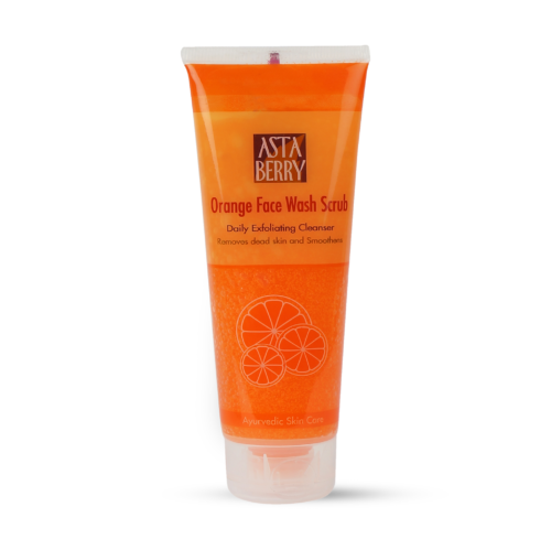 Orange Face Wash Scrub