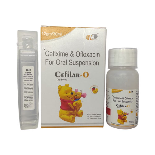 CEFILAR-O with water Dry Syrup