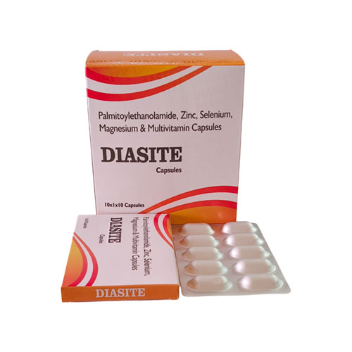 Palmitoylethanolamide + Zinc + Selenium + Magnesium + Multivitamin Capsules