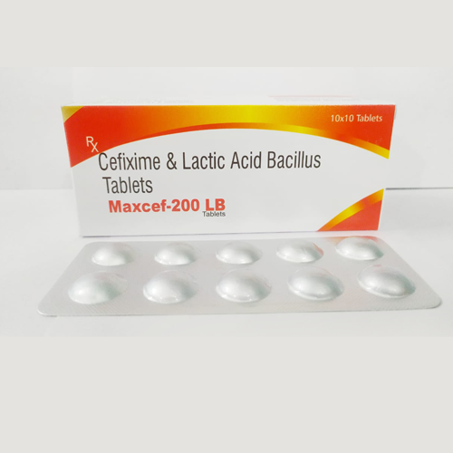 MAXCEF-200 LB Tablets