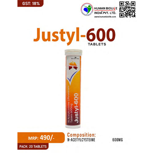JUSTYL-600 Tablets