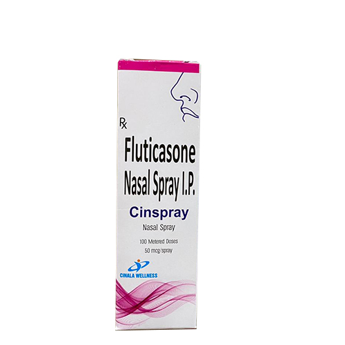 Fluticasone 50mcg IP Nasal Spray