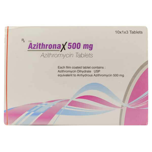 Azithronax 500mg Tablets