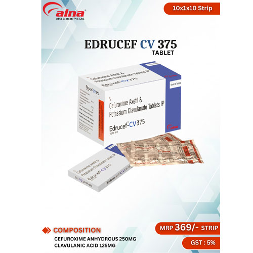 EDRUCEF-CV 375 TABLETS