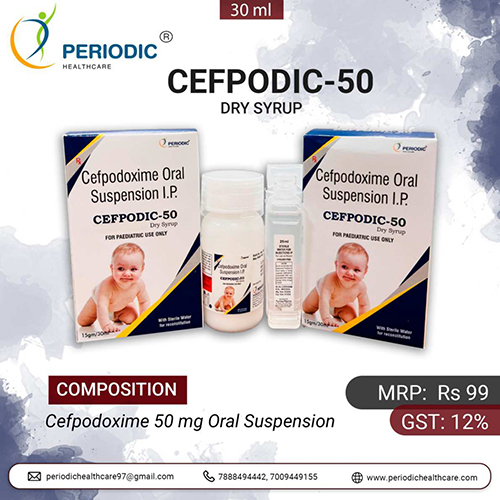 CEFPODIC-50 DRY SYRUP