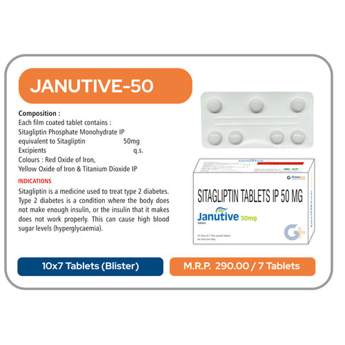 JANUTIVE-50MG TABLETS