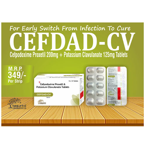 CEFDAD-CV TABLETS