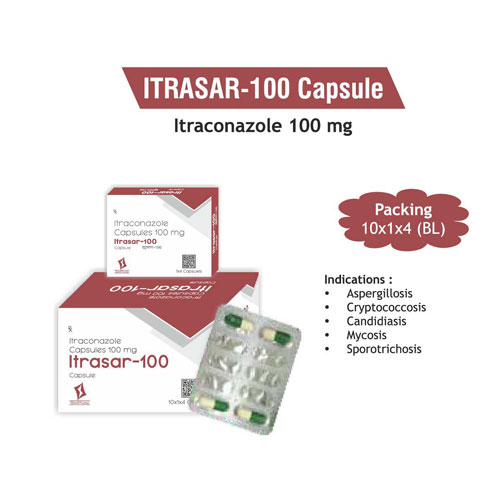 ITRASAR-100 Capsules (10X1X4(BL))