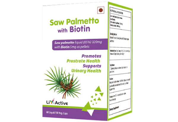 Saw Palmetto with Biotin Softgel Capsules
