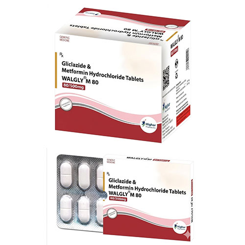 Walgly-M 80/500 Tablets