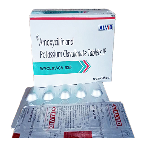 WYCLAV- CV 625 Tablets (10x10)