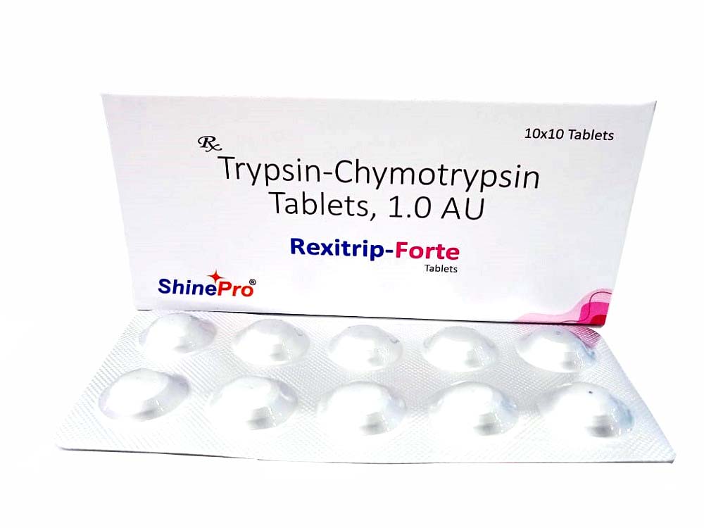Trypsin  Chymotrypsin Tablets