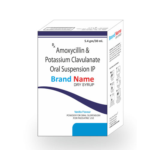 Amoxycillin Trihydrate IP 400mg + Potassium Clavulanate 57mg Dry Syrup