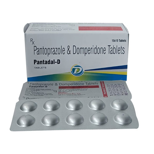 Pantoprazole 40mg + Domperidone 10mg Tablets