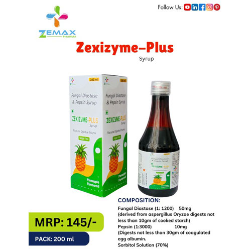 Zexizyme-Plus Syrups