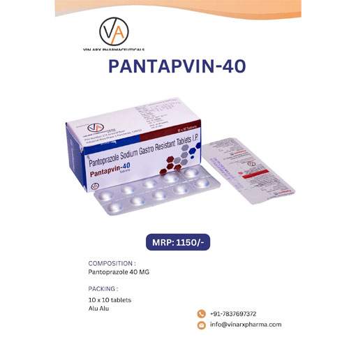 PANTAPVIN-40 TABLETS