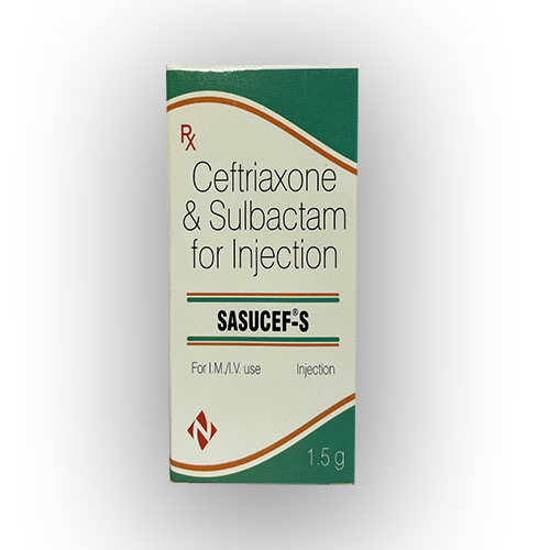SASUCEF-S 1.5gm Injection