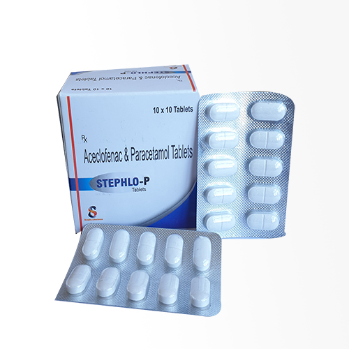 Aceclofenac+ Paracetamol Tablets