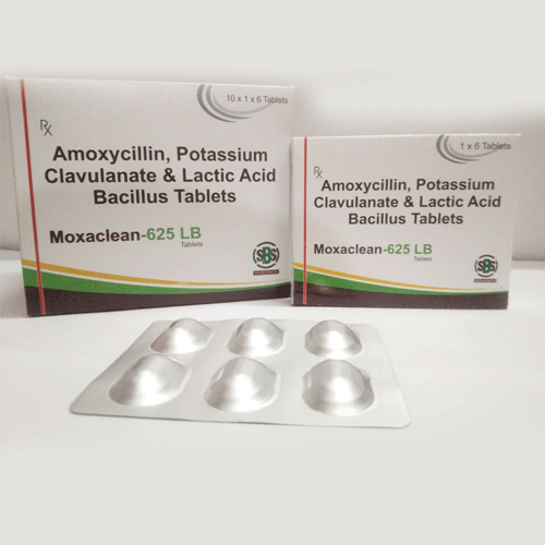 MOXACLEAN-625 LB Tablets