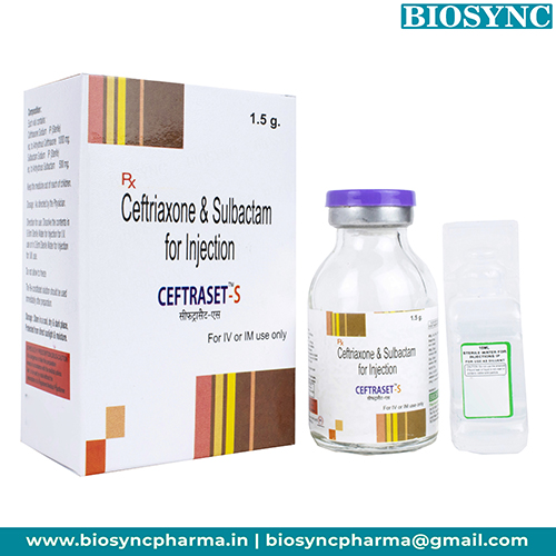 CEFTRASET-S 1.5 mg Injection