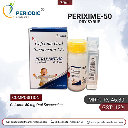 Perixime-50 Dry Syrup