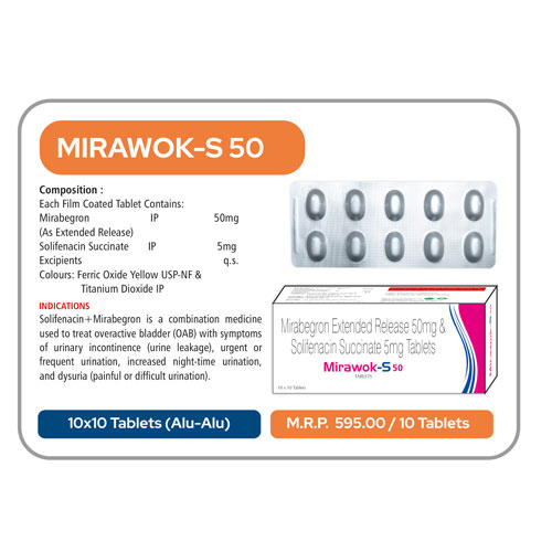 MIRAWOK S-50 TABLETS