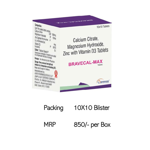 BRAVECAL-MAX Tablets
