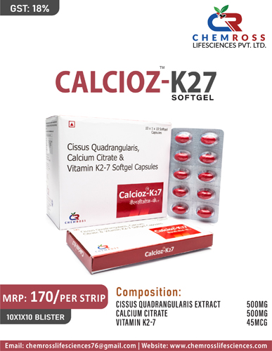 CALCIOZ-K27 Softgel Capsules