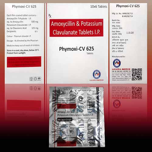 PHYMOXI-CV 625 Tablets