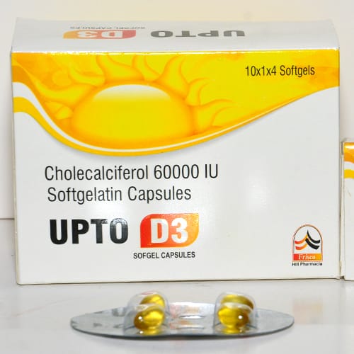 UPTO D3 Softgel Capsules