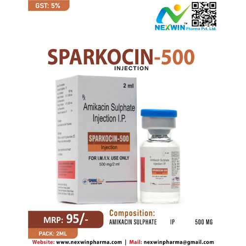 SPARKOCIN-500 INJECTION