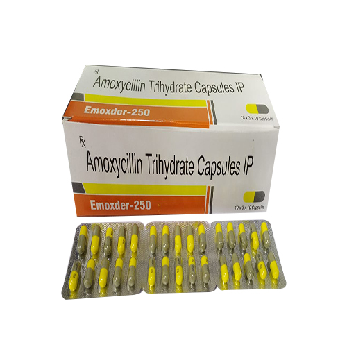 EMOXDER 250( GREY /YELLOW) Capsules