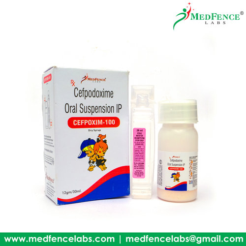 CEFPOXIM WITH WATER 100 MG Dry Syrup