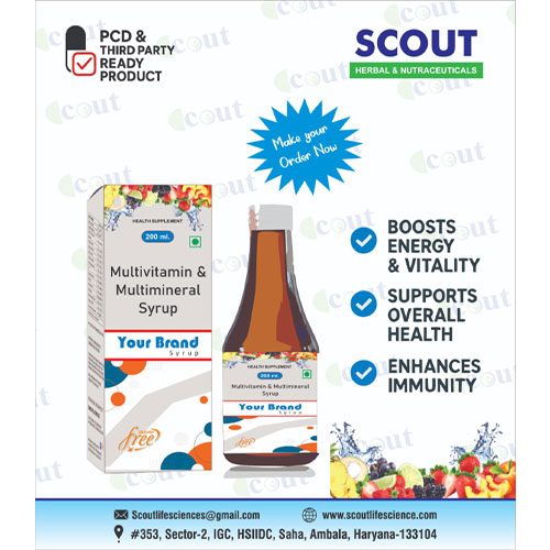 Multivitamin + Multimineral Syrup