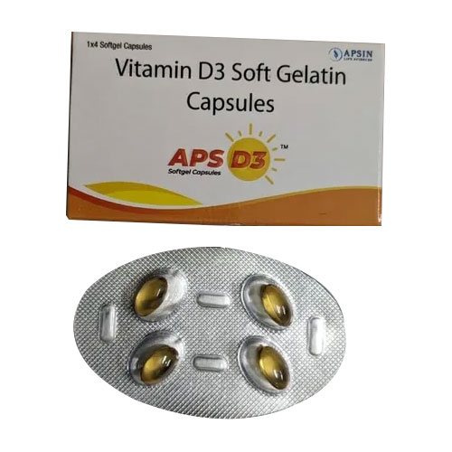 APS D3 Softgel Capsules