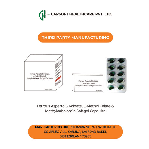 Ferrous Asparto Glycinate 100 mg + L-Methyl Folate 300 mcg + Methylcobalamin IP 1500 mcg
