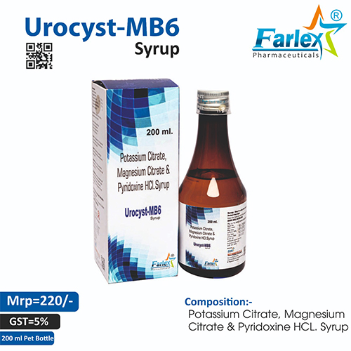 UROCYST - MB6 SYRUP