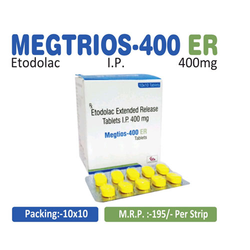 Etodolac 400mg extend Release Tablets