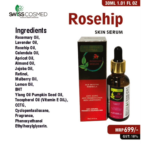 ROSEHIP SERUM (ANTI AGING ANTI PIGMENTATION SKIN LIGHTENING)
