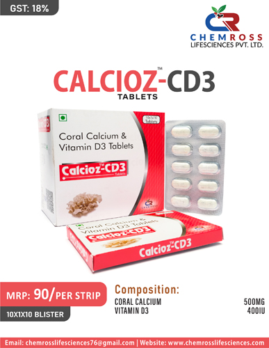 CALCIOZ-CD3 TABLETS