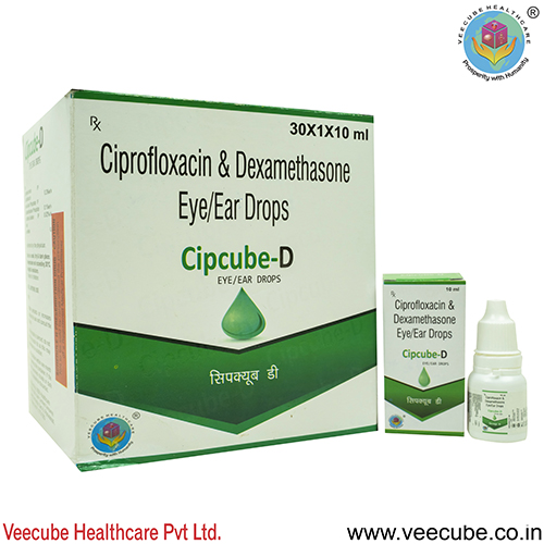 Cipcube-D Eye & Ear Drop