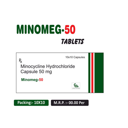 Minocycline 50mg Capsules