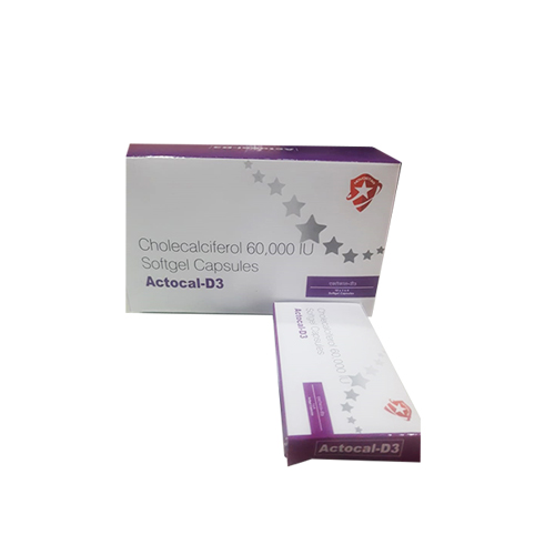 ACTOCAL-D3 Softgel Capsules